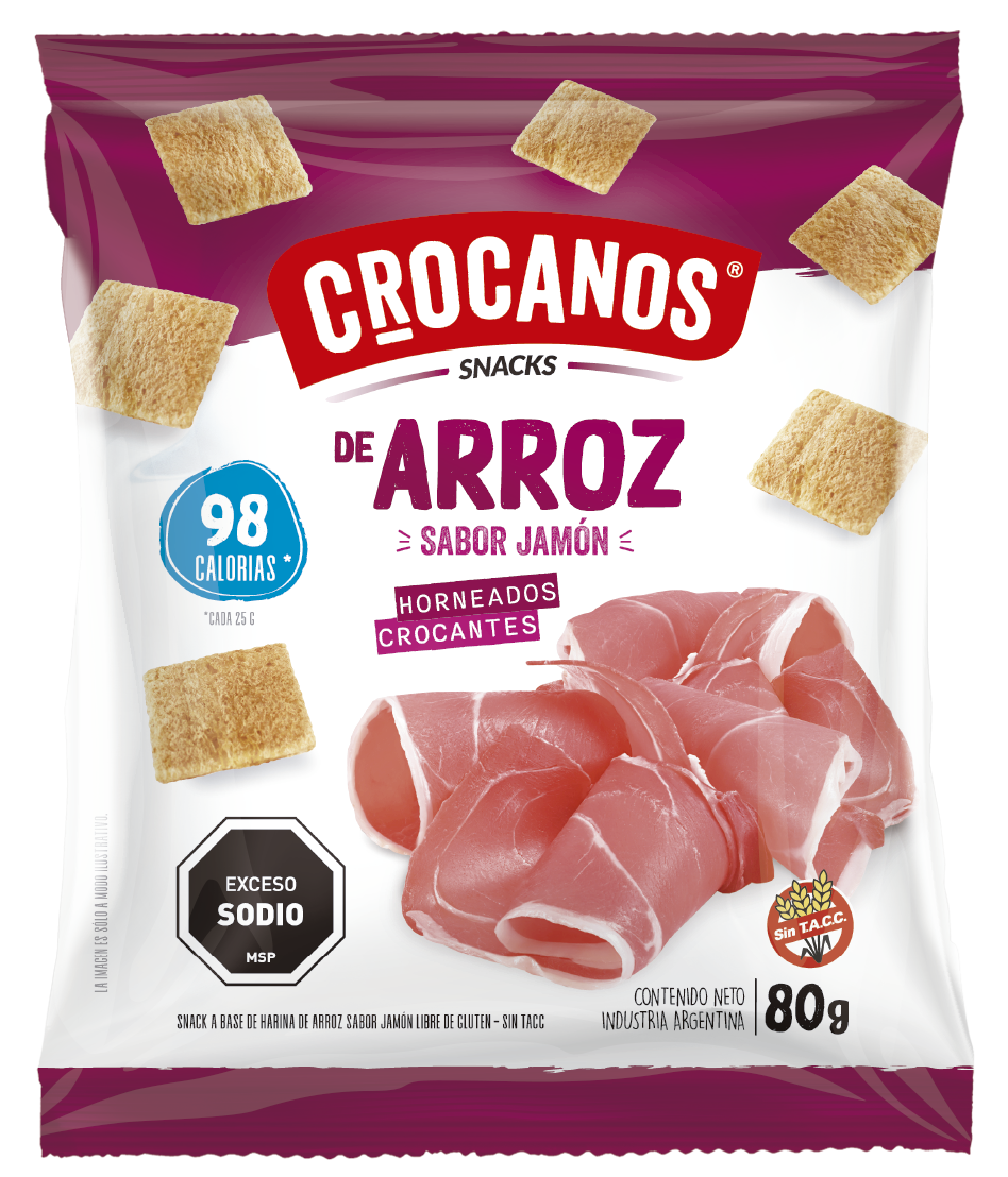 Crocanos Jamón